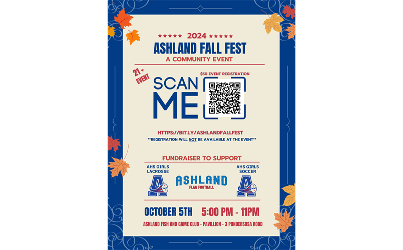 2024 Ashland Fall Fest to Support AHS Girls Soccer & Lacrosse